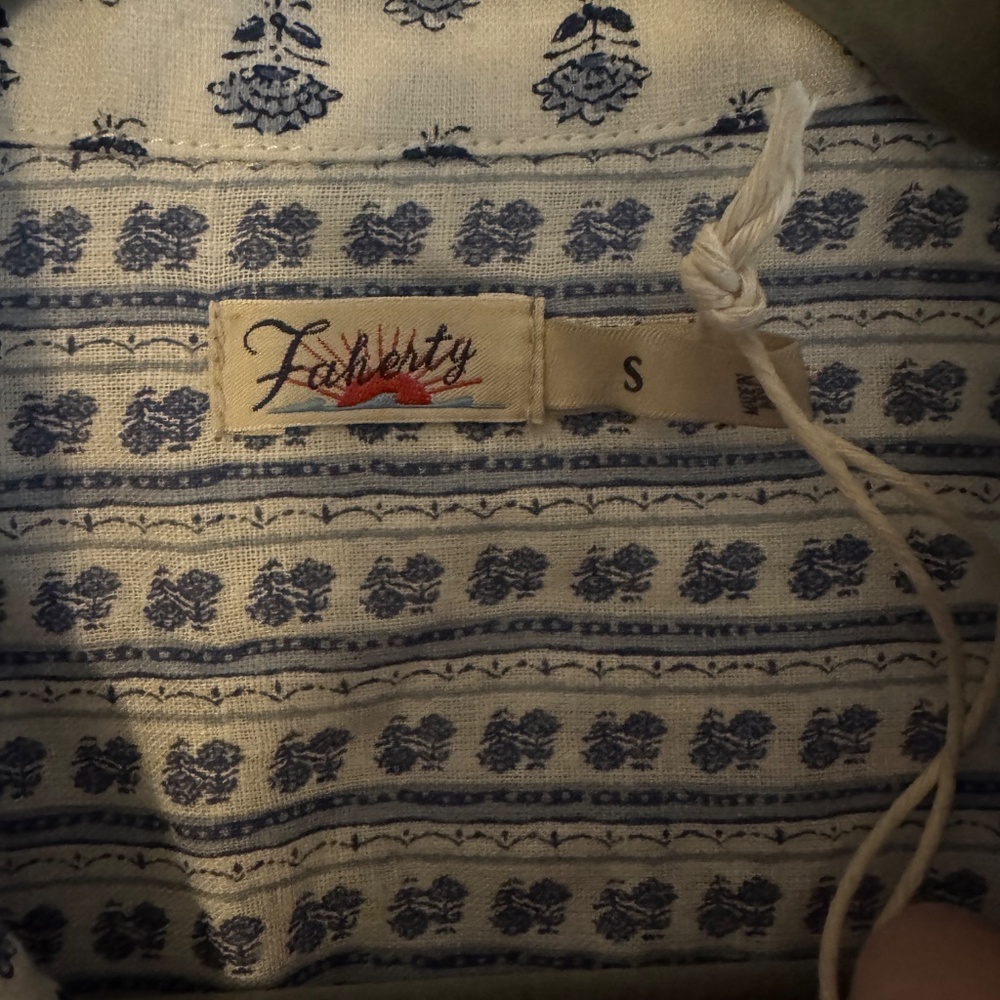 NWT Faherty Rae Dress - Picture 8 of 9